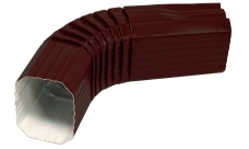 Колено прямоугольное Vortex Matt RAL 8017