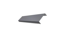 Ламель обратная 100 забора жалюзи Texas Grand Line 0,5 Satin RAL 7004 сигнальный серый