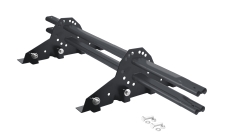 Снегозадержатель для фальцевой кровли Grand Line RAL 7024 1м