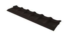 Модуль обхода трубы Профиля волнового классик 0,45 PE с пленкой RR 32 темно-коричневый