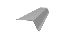 Планка капельник 100х55 Grand Line 0,45 PE с пленкой RAL 9003 сигнальный белый (2м)