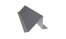 Планка снегозадержания Grand Line 0,7 PE с пленкой RAL 7004 сигнальный серый (2м)