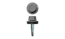 Саморез по металлу 4,8х19 (400шт) сверло №2 RAL 9006