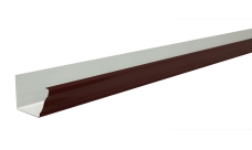 Желоб прямоугольный Vortex Matt 127мм 3м RAL 8017