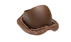 Элемент проходной Vilpe Muotokate шоколадный