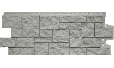 Фасадная панель Grand Line Дикий камень Classic серый