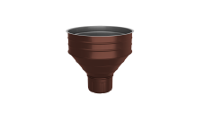 Воронка водосборная большая Optima 350/150 мм RAL 8017