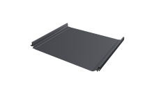 Кликфальц Pro Grand Line 0,5 Satin Matt TX с пленкой на замках RAL 7024 мокрый асфальт