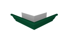 Угол желоба наружный Vortex Lite 130мм RAL 6005 зеленый мох