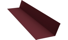 Планка примыкания 90х140 Grand Line 0,45 Drap TR RAL 3005 красное вино (3м)