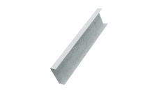 Декоративная накладка на столб универсальная 80х80 для забора жалюзи 0,5 Zn (1,8м)