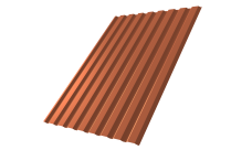 Профнастил С20A Grand Line 0,45 Drap RAL 8004 терракота