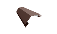 Угол внешний сложный 75х75 135 градусов 0,45 Drap TR RAL 8017 шоколад (2м)