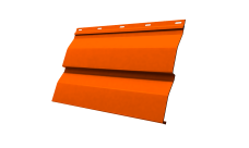 Корабельная Доска 0,265 Grand Line 0,45 PE с пленкой RAL 2004 оранжевый