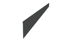 Ламель забора жалюзи Palermo 0,45 Drap TX RAL 7016 антрацитово-серый