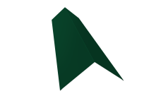 Планка конька плоского 145х145 0,45 Drap TX RAL 6005 зеленый мох (3м)