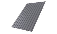 Профнастил С8B v03 0,45 PE RAL 7004 сигнальный серый