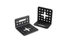 Уголок для перил ДПК Grand Line 3D черный (упаковка 2шт)