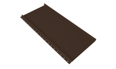 Кликфальц mini Grand Line 0,5 Satin Matt TX с пленкой на замках RAL 8017 шоколад