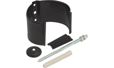 Кронштейн трубы на кирпич GL PU Matt 90 мм RR 32 темно-коричневый