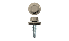 Саморез по металлу 4,8х19 (400шт) сверло №2 RAL 1015