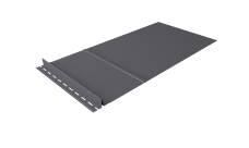 Элемент обхода Кликфальц Pro левый 0,5 Satin RAL 7004 сигнальный серый