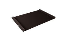 Кликфальц Grand Line 0,45 Drap ST с пленкой на замках RAL 8017 шоколад