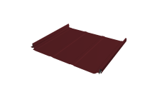 Кликфальц Pro Line Grand Line 0,45 Drap ST с пленкой на замках RAL 3005 красное вино