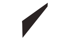 Ламель забора жалюзи Palermo стартовая/финишная для калиток и ворот Grand Line 0,45 Drap TX RAL 9005 черный