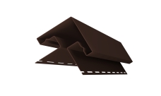 Угол прямой Grand Line Декор Премиум Акрил темный дуб (3,0м)