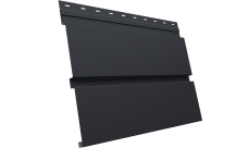 Квадро Брус v01 Grand Line 0,45 PE с пленкой RAL 7024 мокрый асфальт