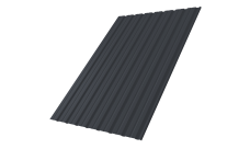 Профнастил С10R Grand Line 0,5 PE RAL 7024 мокрый асфальт