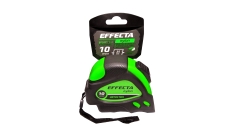 Рулетка Effecta Nylon 10м с магнитом, 2 фиксатора