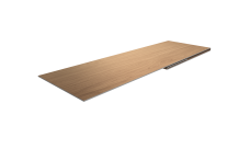 Планка финишная 48х25 0,45 Print Elite Honey Wood TwinColor (2м)