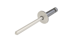 Заклёпка вытяжная Daxmer 4,8х16х14 (250шт) нерж/нерж RAL 9010