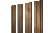 Штакетник Twin с прямым резом 0,45 Print Premium Pine Wood Fresh