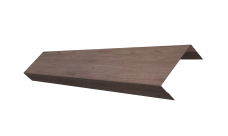 Ламель обратная 50 забора жалюзи Техас Grand Line 0,45 Принт Элит White Wood TwinColor