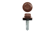 Саморез по металлу 5,5х19 (250шт) сверло №3 RAL 8002