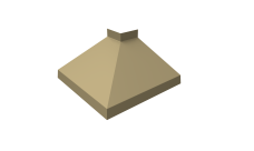 Угол отлива внешний 100 0,45 PE с пленкой RAL 1014 слоновая кость