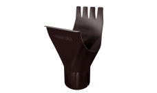 Воронка Grand Line PU 125/90 мм RAL 8017 шоколад