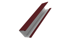 Крышка жалюзи Milan Slim 0,45 Drap TX RAL 3005 красное вино (2м)