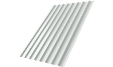 Профнастил С20B Grand Line 0,5 Сатин RAL 9003 сигнальный белый