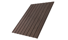 Профнастил С10B 0,45 Print Elite с пленкой White Wood TwinColor