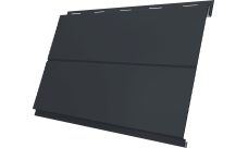 Вертикаль 0,2 line Grand Line 0,45 Drap с пленкой RAL 7024 мокрый асфальт