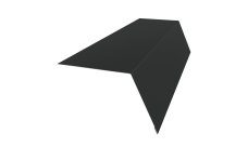 Планка карнизная широкая 100х85 Grand Line 0,5 PurPro Matt 275 RAL 7016 антрацитово-серый (3м)