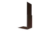 Планка приемная оконная 0,45 Print-Double Premium Antique Wood (2м)