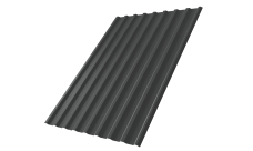 Профнастил С20R Grand Line 0,5 Satin RAL 7016 антрацитово-серый