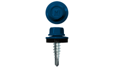 Саморез по металлу Daxmer 4,8х19 (250шт) сверло №2 RAL 5005