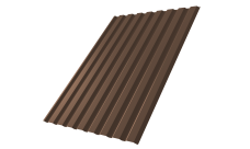 Профнастил С20A 0,45 PE-Double RAL 8017 шоколад