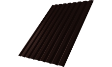 Профнастил С20A Grand Line 0,45 Полиэстер двухсторонний RAL 8017 шоколад